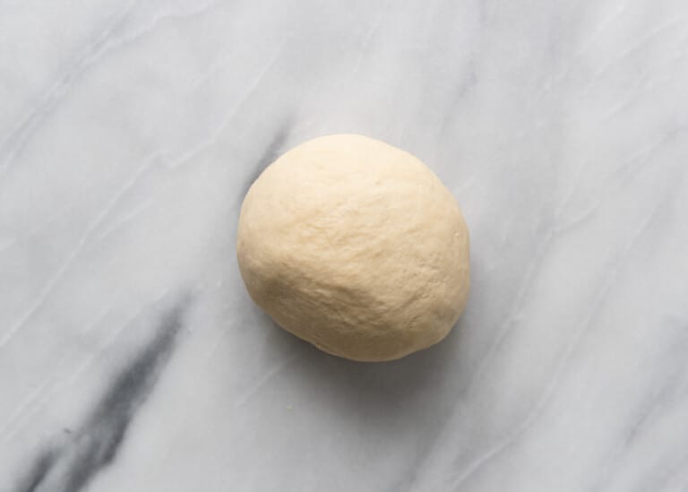 kneaded naan dough ball