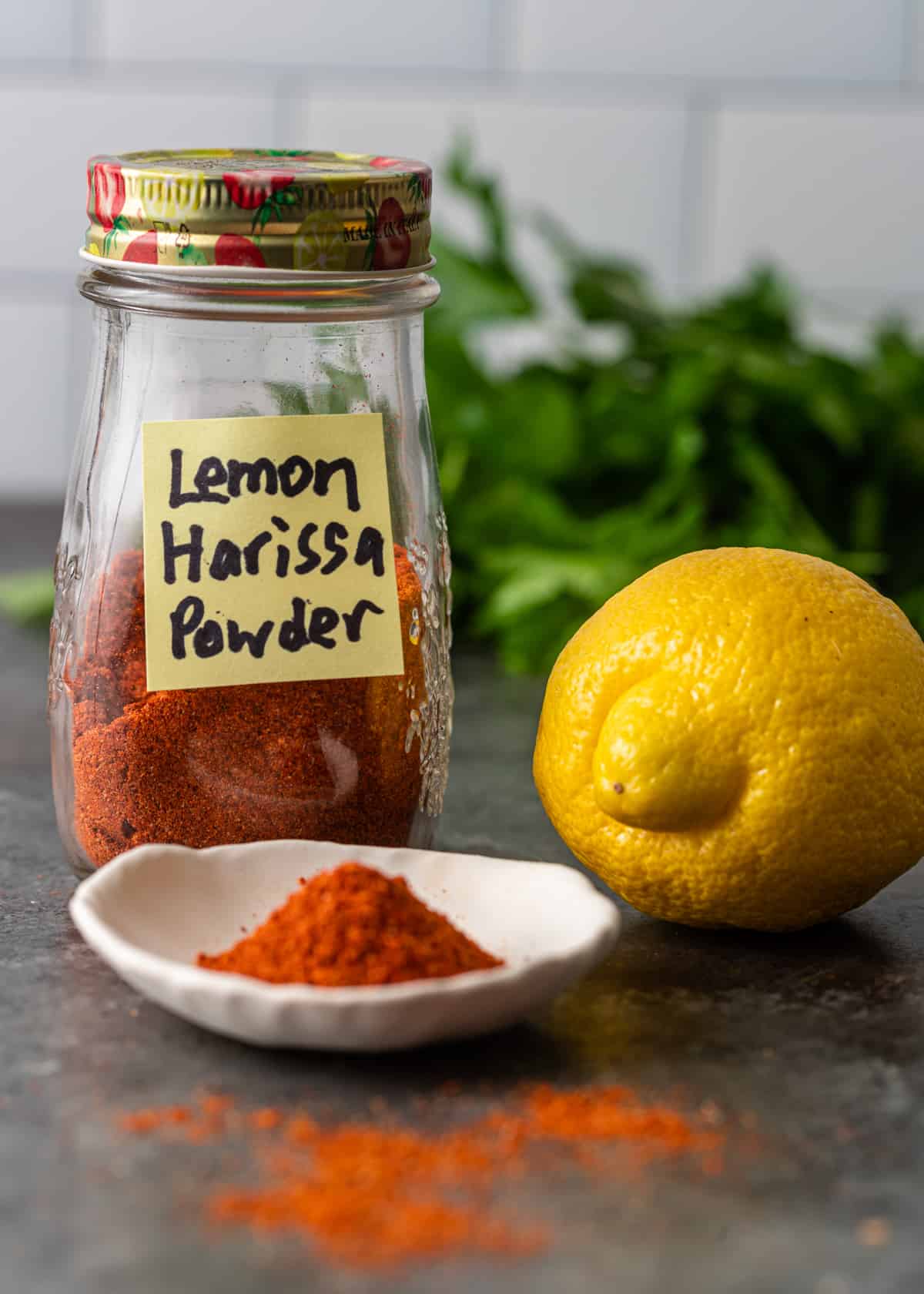 ready to use Lemon Harissa Powder